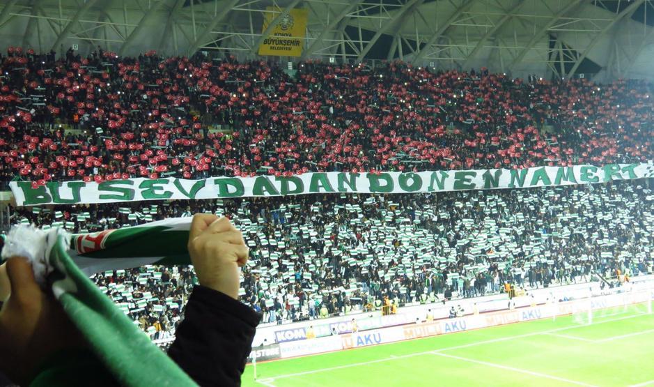 Konyaspor taraftarları İzmir Marşını söyleyecek