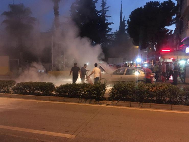 Seyir halindeyken patladı