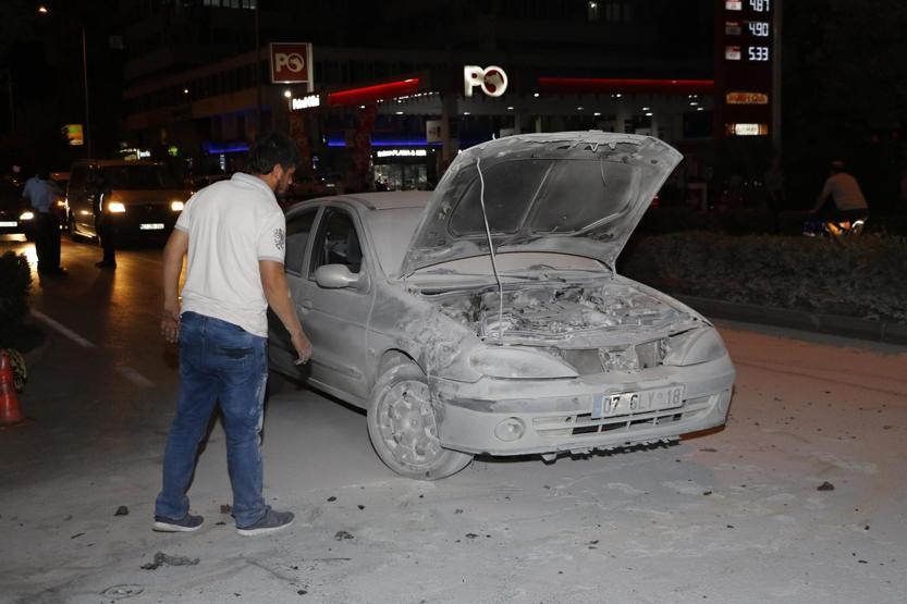 Seyir halindeyken patladı