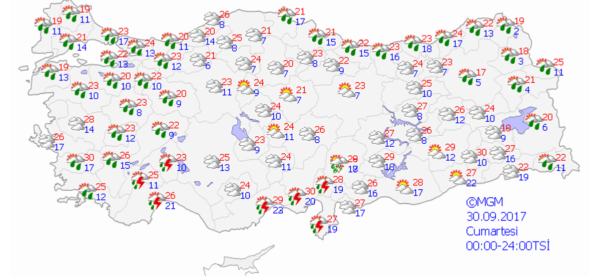 Meteorolojiden İstanbulda hava durumu uyarısı