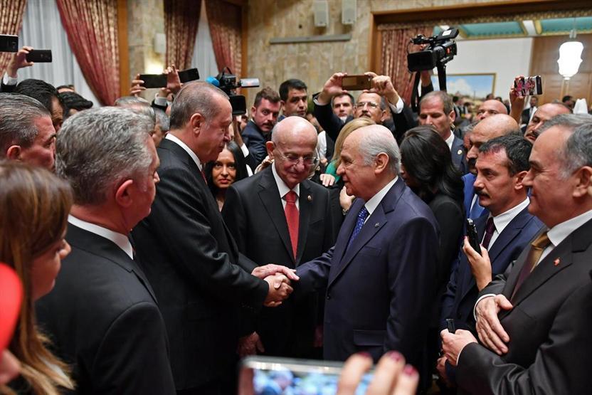 Mecliste yeni yasama yılı resepsiyonu