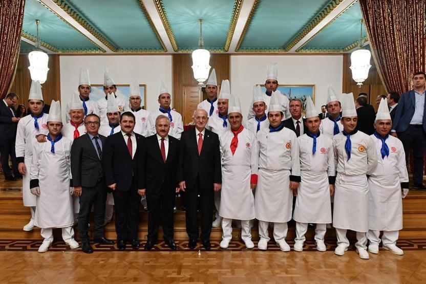 Mecliste yeni yasama yılı resepsiyonu
