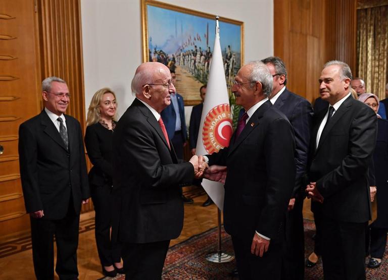 Mecliste yeni yasama yılı resepsiyonu