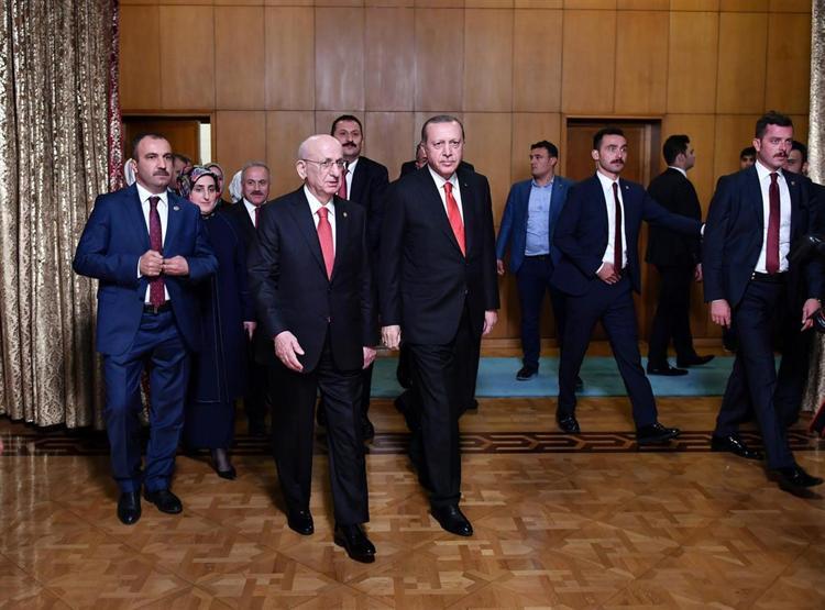 Mecliste yeni yasama yılı resepsiyonu
