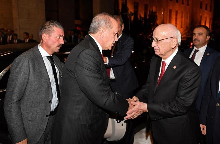Mecliste yeni yasama yılı resepsiyonu