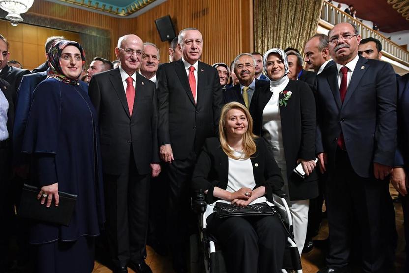 Mecliste yeni yasama yılı resepsiyonu