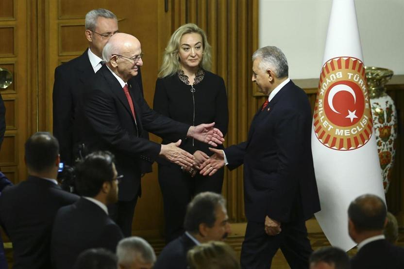 Mecliste yeni yasama yılı resepsiyonu