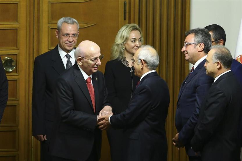 Mecliste yeni yasama yılı resepsiyonu