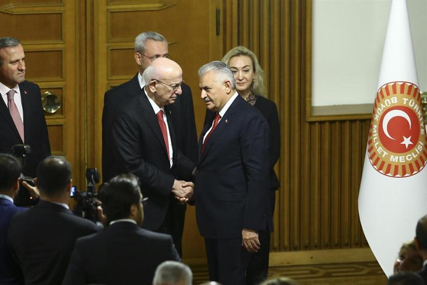Mecliste yeni yasama yılı resepsiyonu