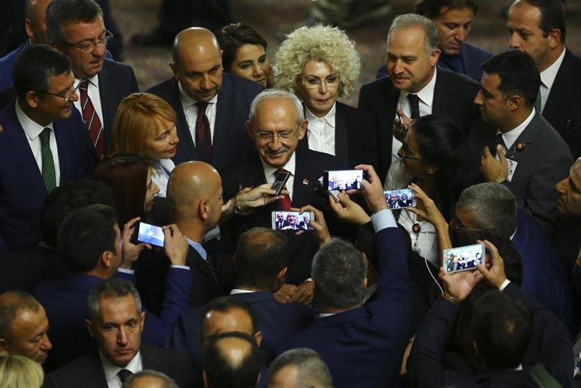 Mecliste yeni yasama yılı resepsiyonu