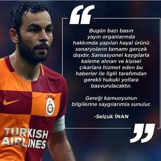 Selçuk İnandan o iddiaya yanıt