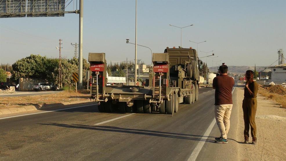 Hatay’da askeri hareketlilik