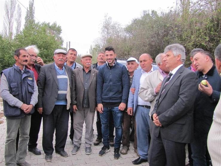 Tolgay Arslan memleketi Çorumda