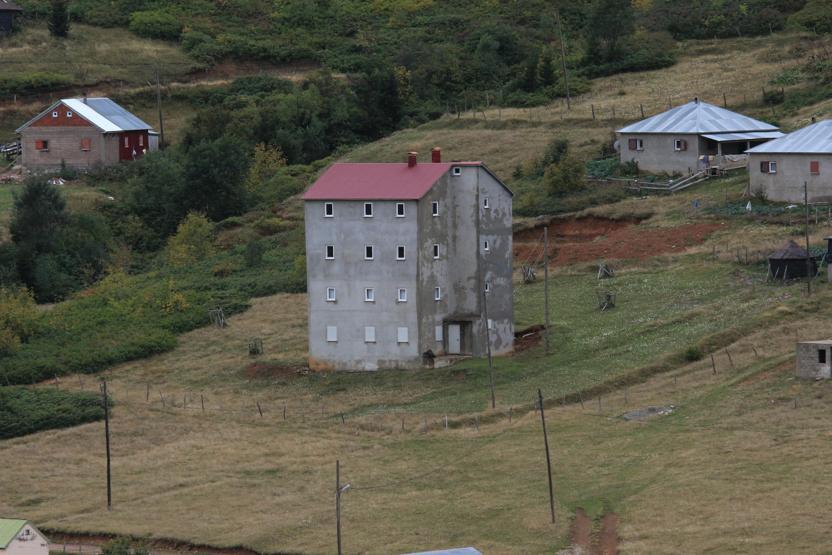 Yaylalardaki çarpık yapılaşma böyle görüntülendi