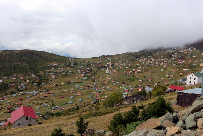 Yaylalardaki çarpık yapılaşma böyle görüntülendi