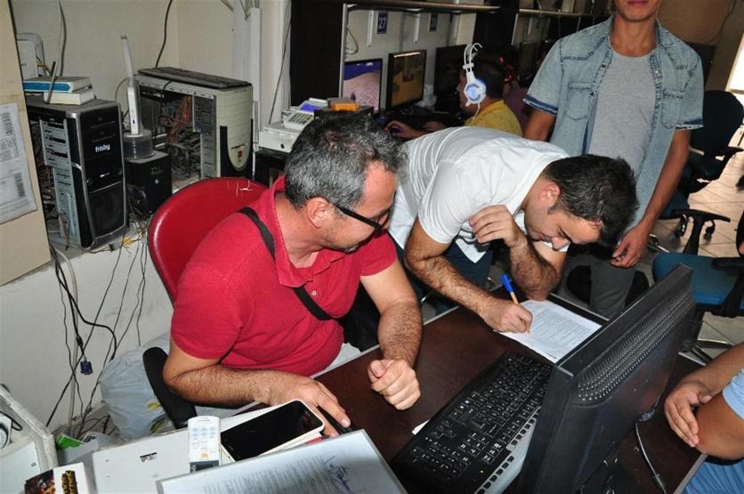Milas’ta internet kafelere denetim