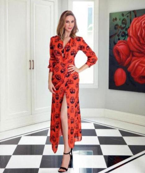 Demet Şener evinin kapılarını açtı