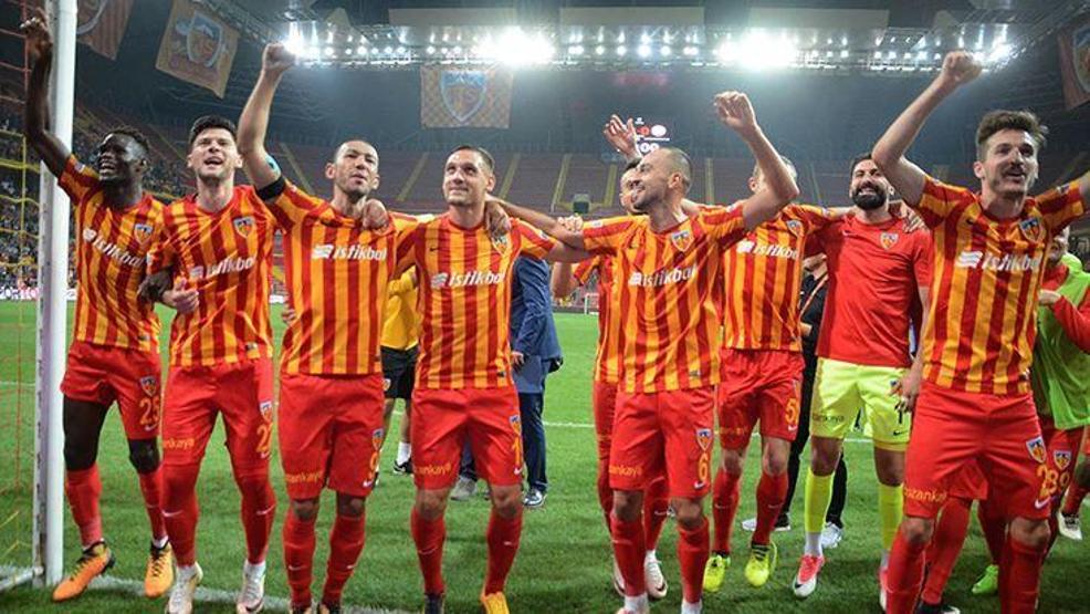 Süper Ligin yeni lider Kayserispor