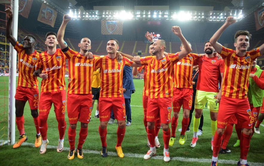 Süper Ligin yeni lider Kayserispor