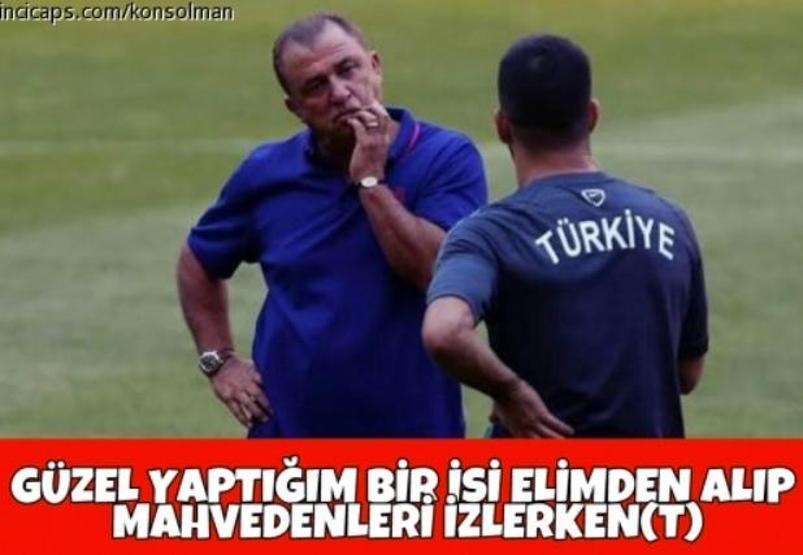İzlanda yenilgisi sonrası yapılan capsler