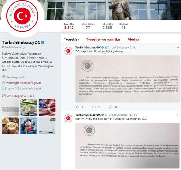 Dünya basını Türkiye-ABD vize krizini nasıl gördü