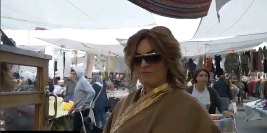 Ezgi Mola pazara gitti kimse onu tanımadı