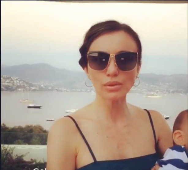 Gülşen oğlu Azurla konserden konsere koşuyor