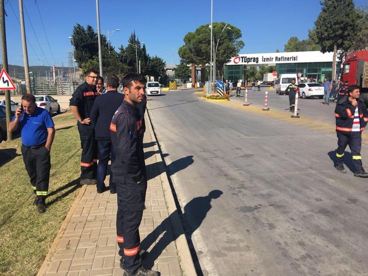 Tüpraşın İzmir rafinerisinde patlama