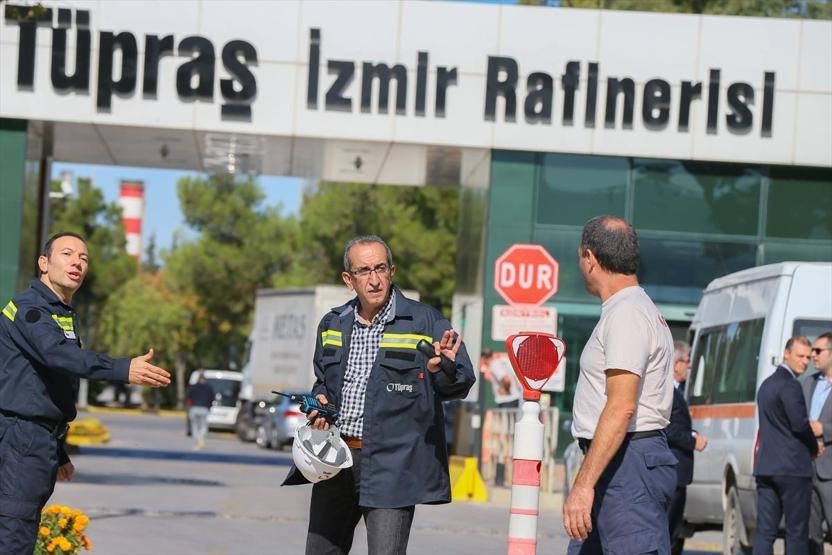 Tüpraşın İzmir rafinerisinde patlama
