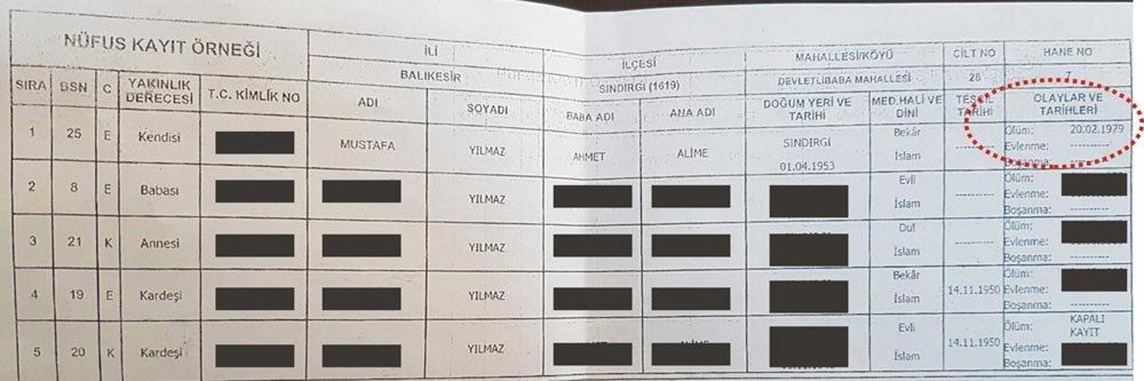 64 yaşındaki Mustafa Yılmaz mezardan çıktım dedi