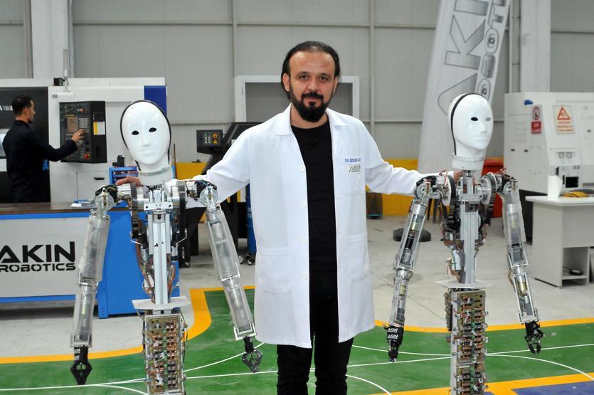 Türkiye’nin ilk insansı robot fabrikası üretimine başladı