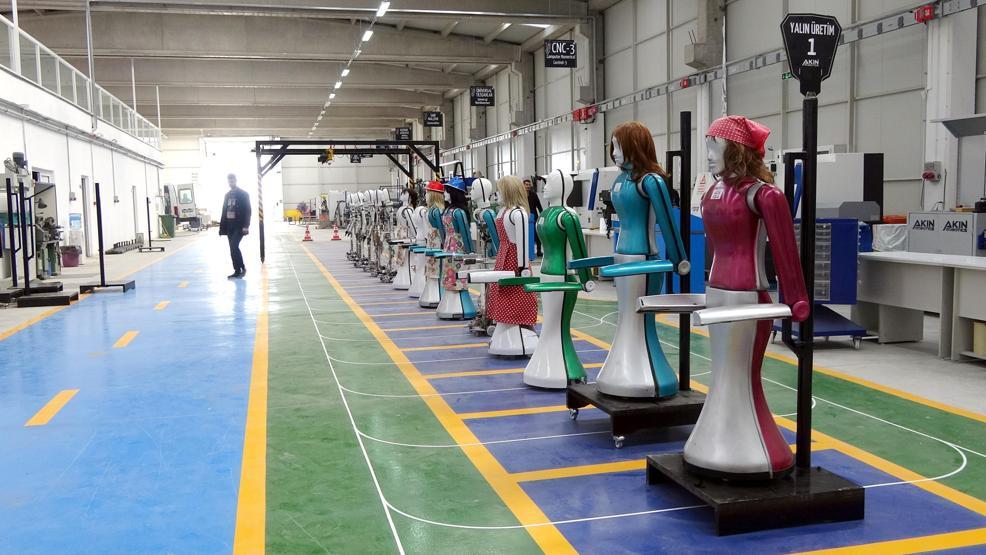 Türkiye’nin ilk insansı robot fabrikası üretimine başladı