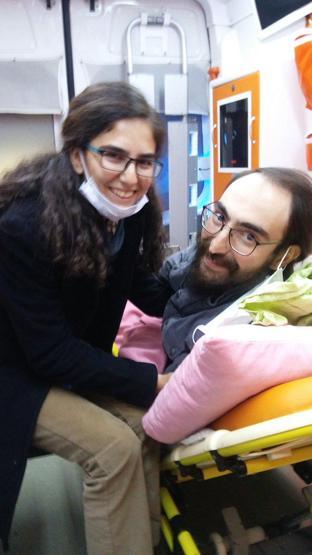 Semih Özakça cezaevinden böyle çıktı