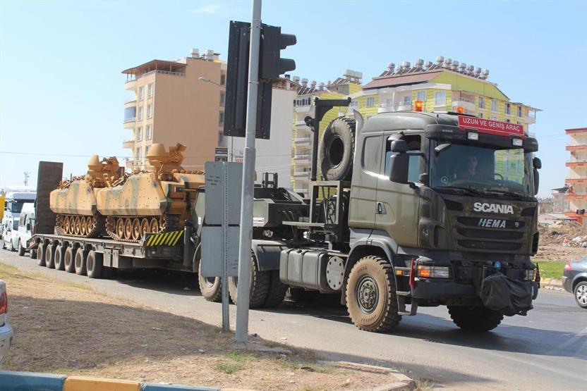 TSKnın zırhlıları İdlib yolunda