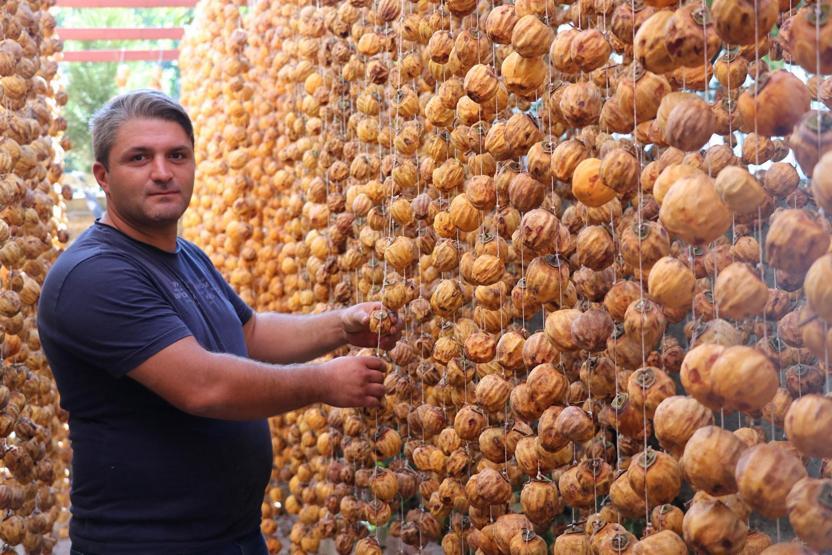 Cennet elması, üreticinin yüzünü güldürüyor