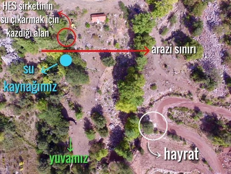 Alakır Nehrinden taşıma suyla hayat mücadelesi