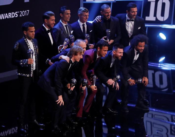 FIFA ödül töreni yapıldı: Yılın en iyisi Cristiano Ronaldo oldu