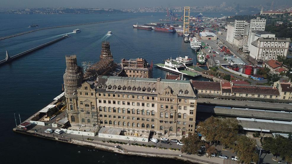 Haydarpaşa Garında çalışmalar sürüyor