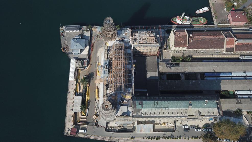 Haydarpaşa Garında çalışmalar sürüyor