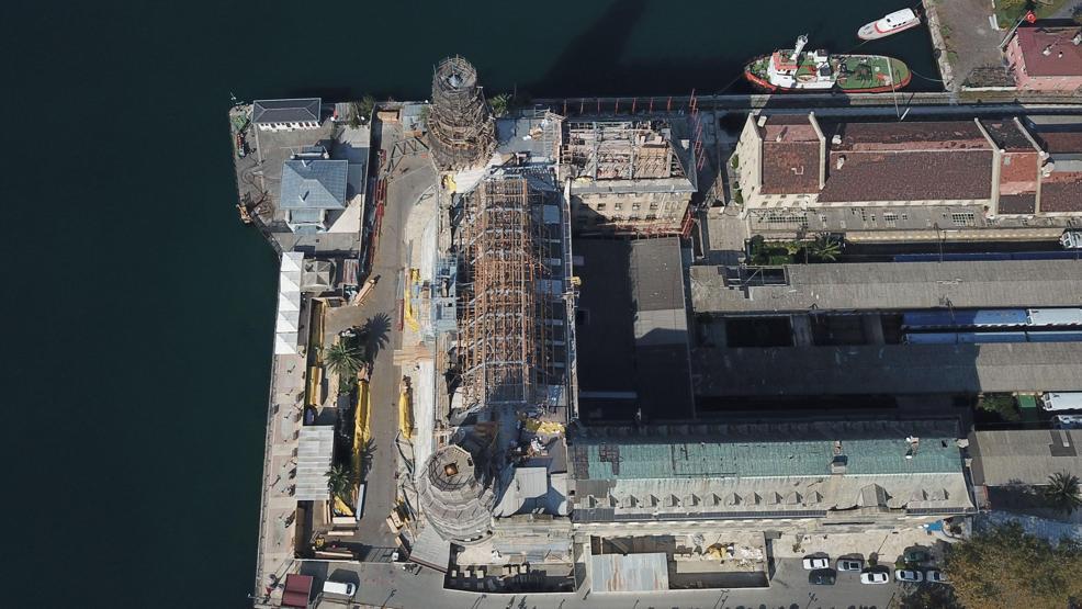 Haydarpaşa Garında çalışmalar sürüyor