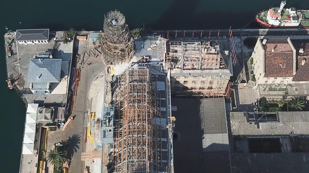 Haydarpaşa Garında çalışmalar sürüyor