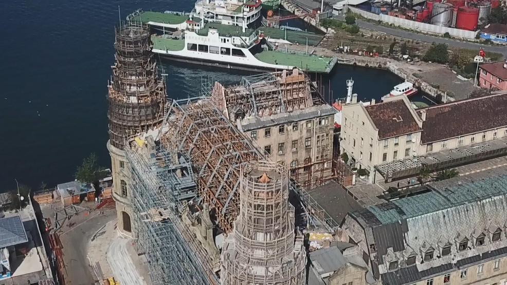 Haydarpaşa Garında çalışmalar sürüyor