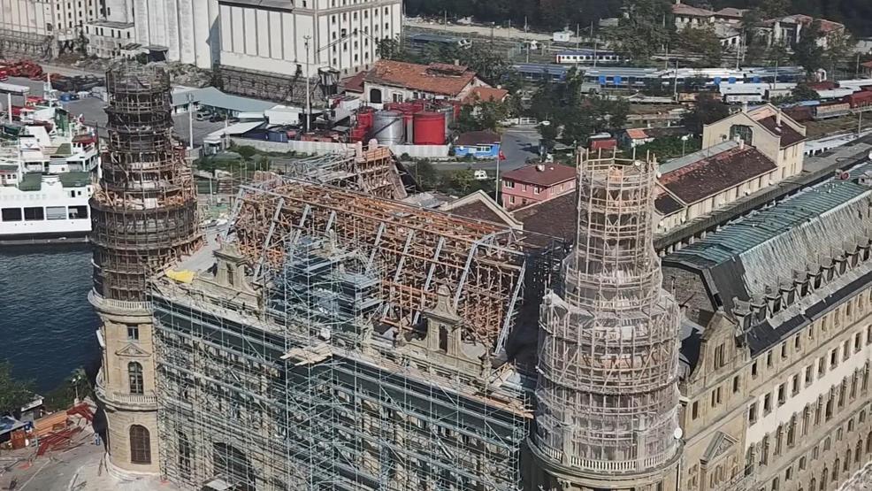 Haydarpaşa Garında çalışmalar sürüyor