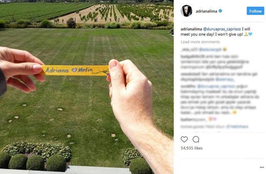Adriana Lima’dan kanser hastası küçük hayranına duygusal mesaj
