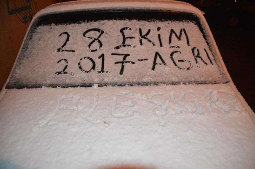 Doğuya kış erken geldi