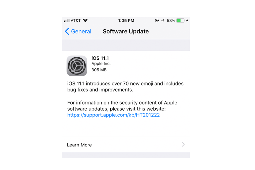 Apple iOS 11.1 çıktı... İşte gelen yeni özellikler