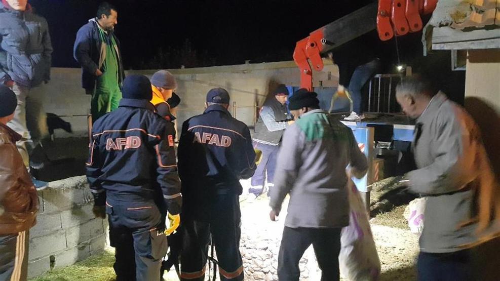 Foseptik çukurunda boğa operasyonu