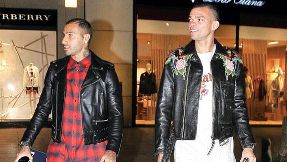 Quaresma ve Pepenin kıyafetleri sosyal medyayı karıştırdı