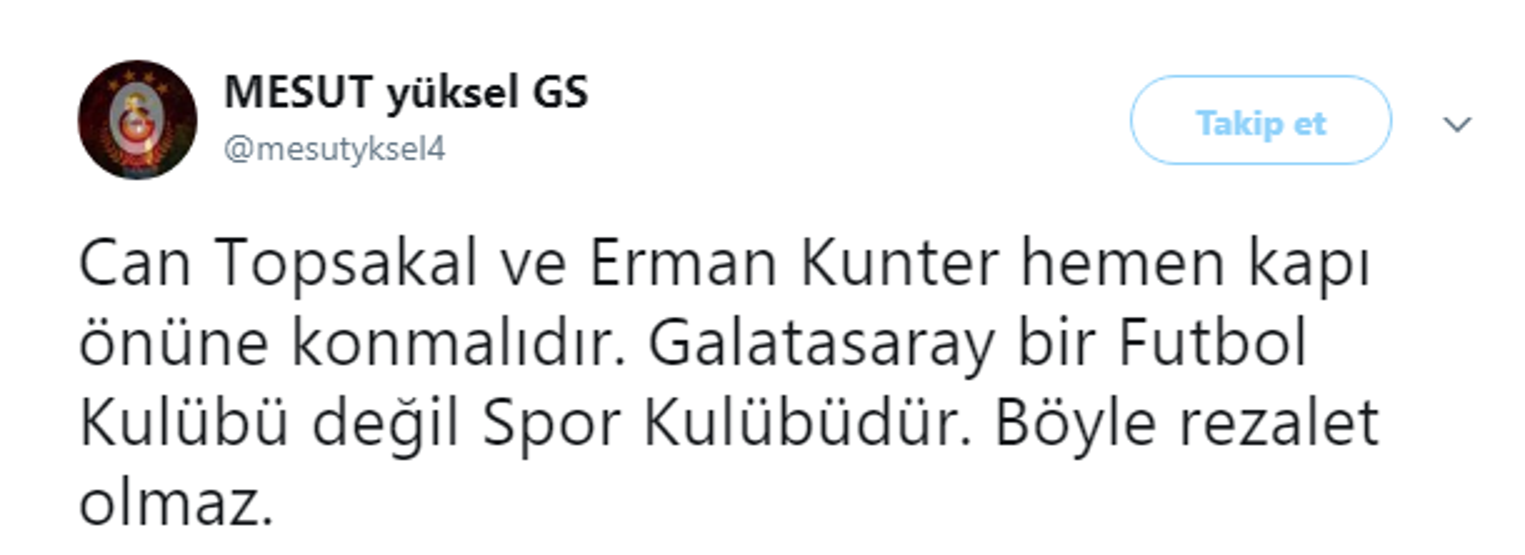 Galatasaray taraftarı isyan etti: İstifa sesleri yükseliyor