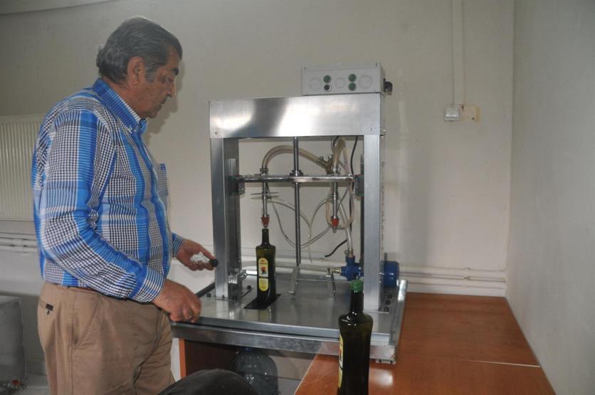 Yüksekovada, konteynerde aspir yağı üretim fabrikası kuruldu
